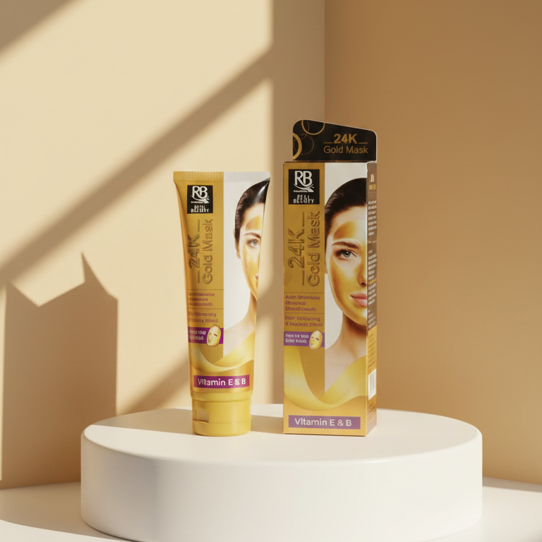 RB Cosmetics 24K Gold Hydrating & Brightening Face Mask