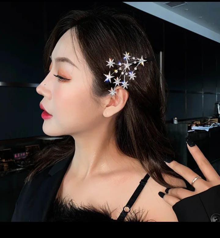 Korean Star Hair Clips – Set of 2 | Cute & Elegant Hair Accessories