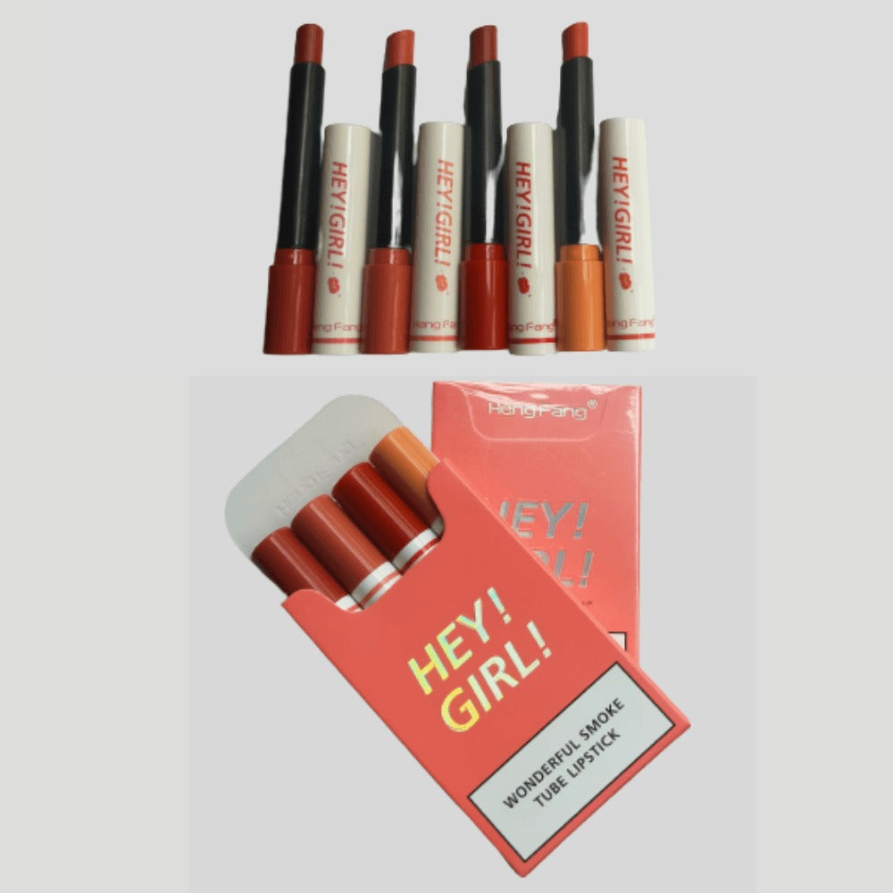 4-in-1 Matte Lipstick Set – Long-Lasting, Non-Sticky & Trendy Lip Color.