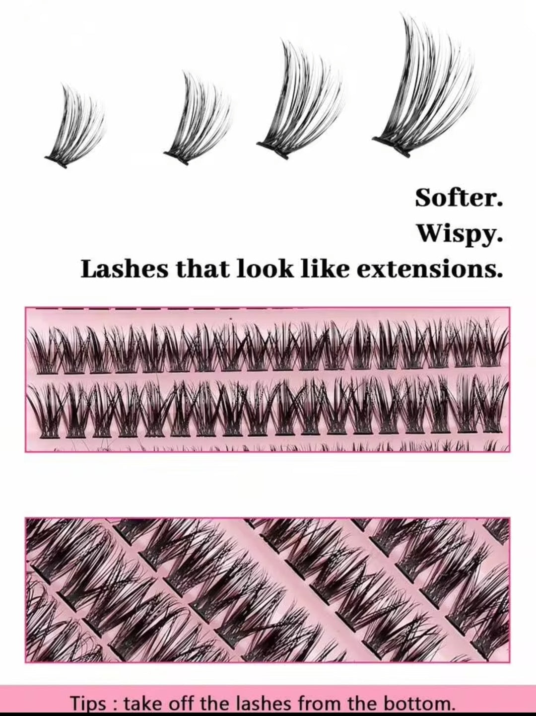 3 In 1 Permanent Eyelash Extension Set Professional Lash Kit | Thick