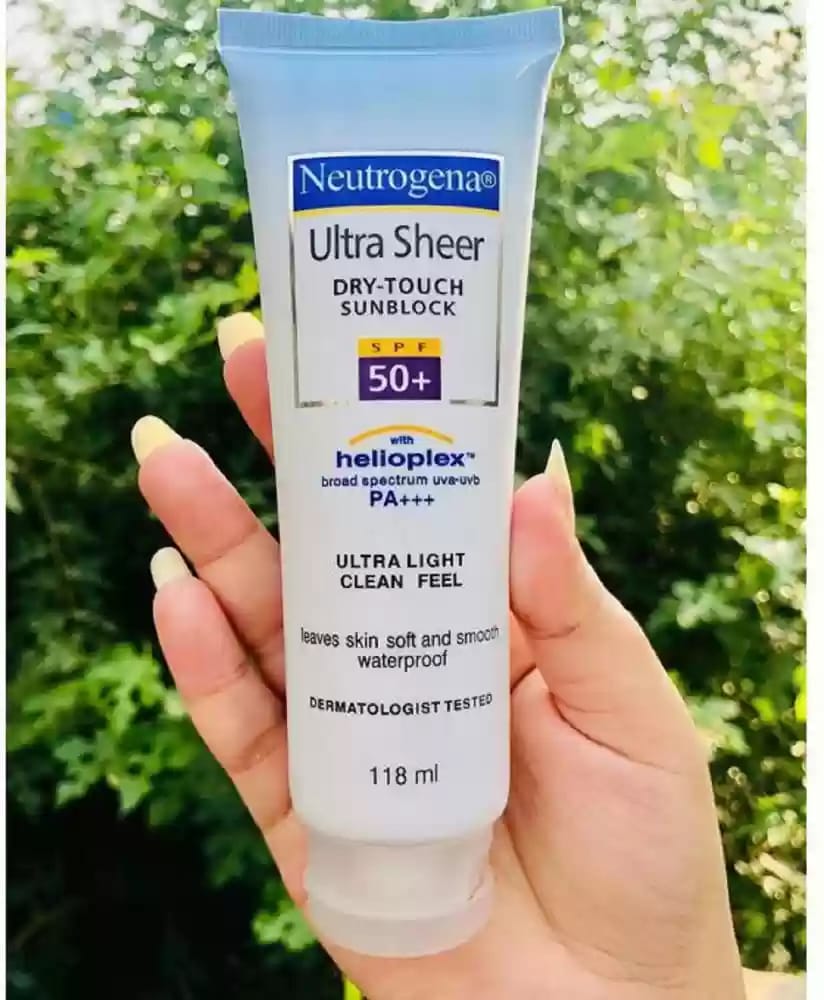 Neutrogena Ultra Sheer Sunscreen SPF 50 – 118ml