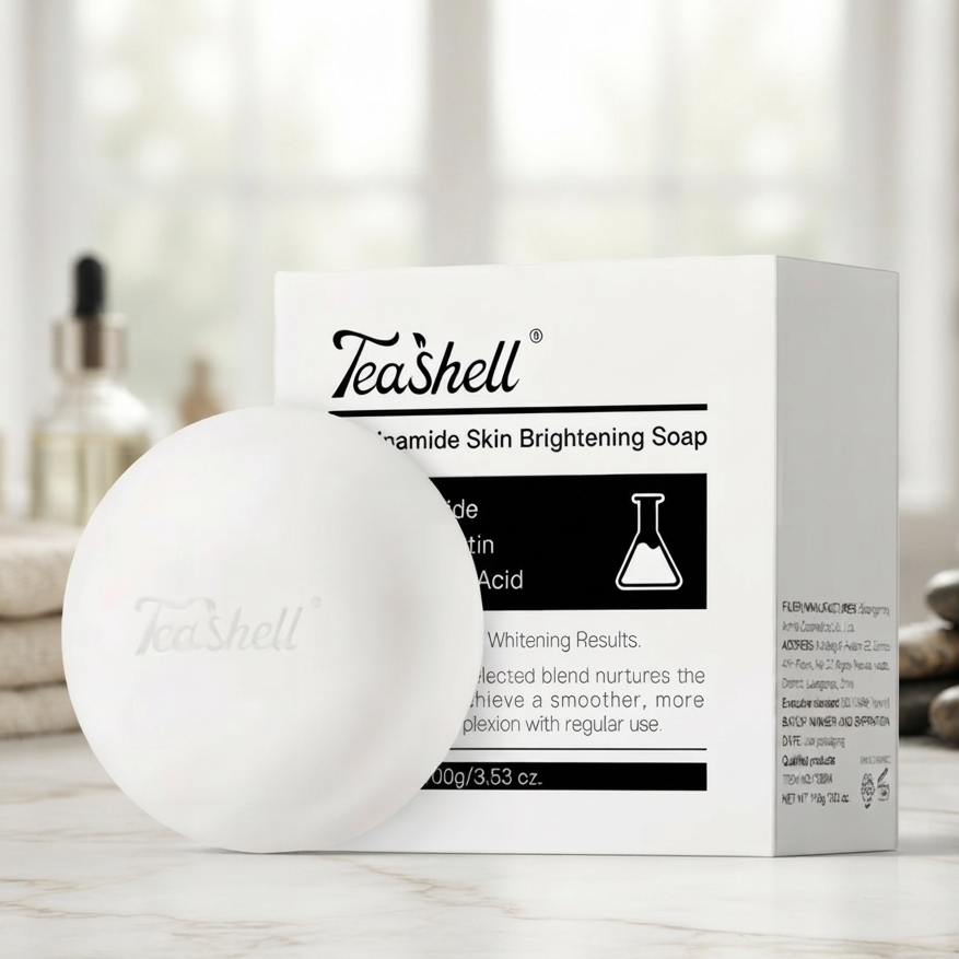 Teashell Niacinamide Brightening Soap – 100g