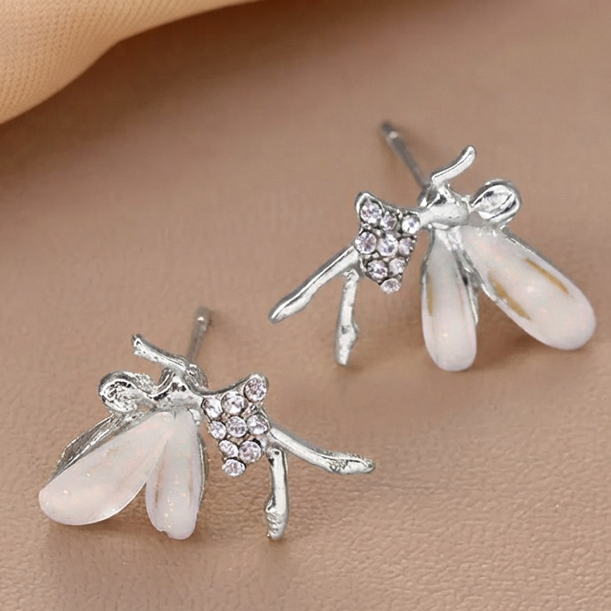Korean-Style Fairy Stud Earrings - Jewelry Product Designed For Styling And Daily Outfit Routine